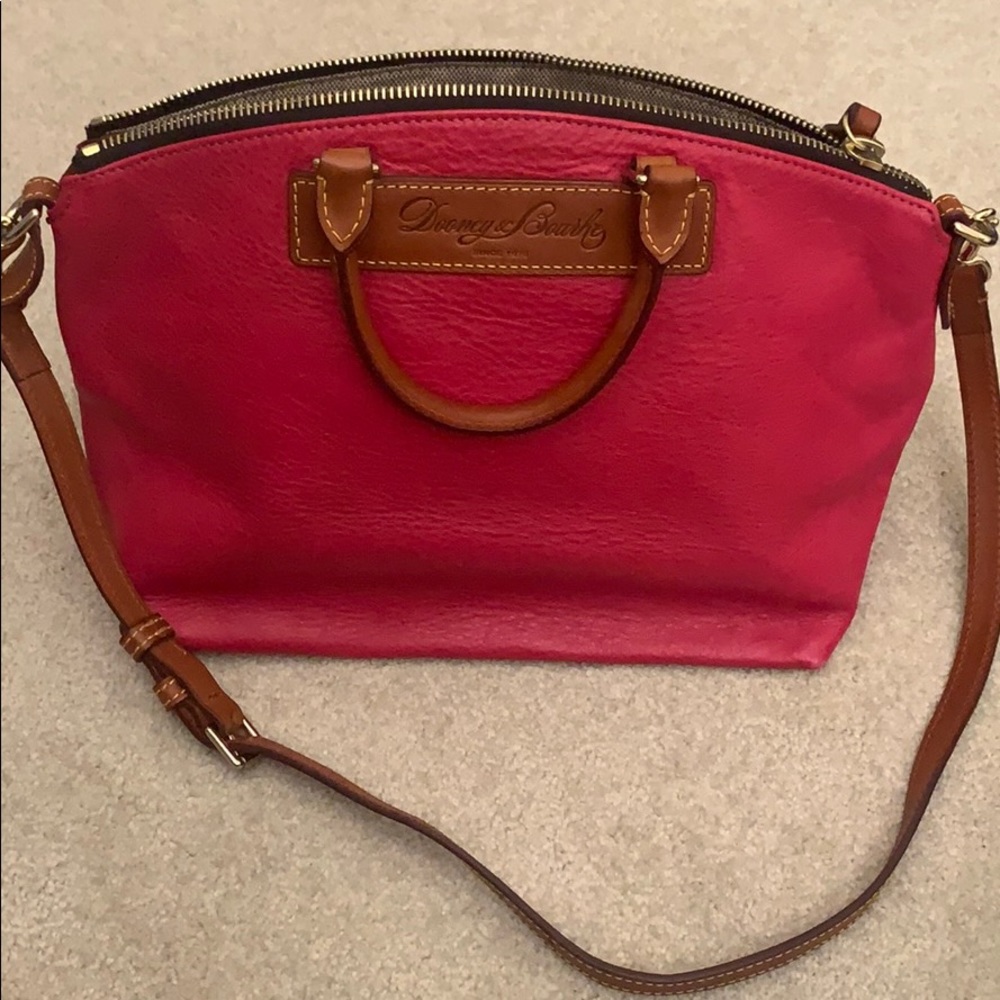 Hot Pink Dooney & Bourke Satchel Bag